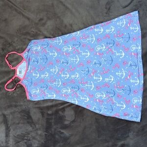 Lobsters and Anchors Racerback Pajama Dress